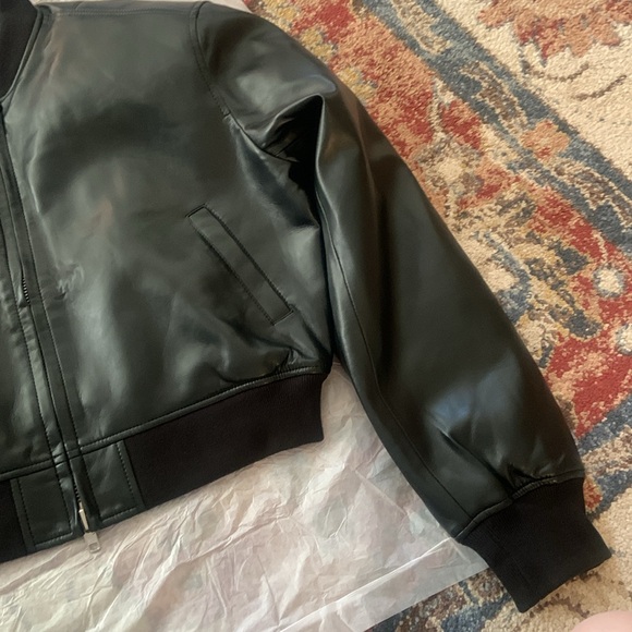 The Frankie Shop Micky cropped bomber jacket NWOT - Picture 8 of 8